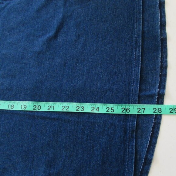 J Jill PureJill Indigo Cotton Elliptical Tee - Capecod Wash - Small - Picture 13 of 13